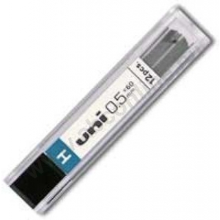 Ironbél 0,5mm H UNI UL-1405 fekete ceruzahegy 0,5x60mm (12 szálas)