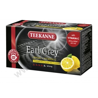Teekanne fekete tea 20 filter, Earl grey lemon