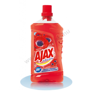 Ajax Floral Fiesta Általános tisztítószer 1L Piros