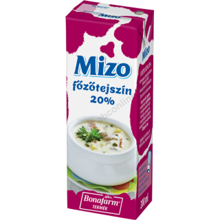 Mizo főzőtejszín 20% 200ml UHT