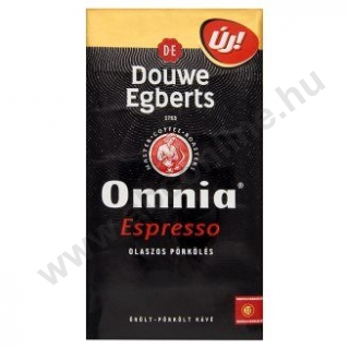 Douwe Egberts Omnia Espresso õrölt kávé 250g