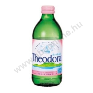 Theodora 0,33l szénsavmentes (eldobható üveges)