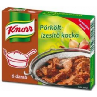 Knorr kocka 60g Pörkölt ízesítõ