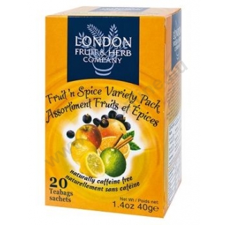 London fűszeres gyümölcs tea 20 filter, 4 íz