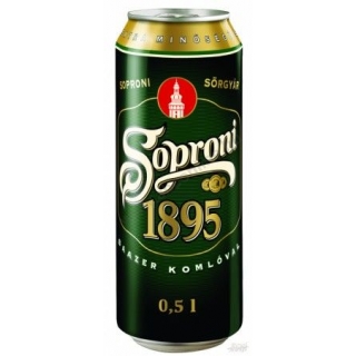 Soproni 1895 dobozos sör (5,3%) 0,5l