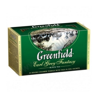 Greenfield fekete tea 25 filter Earl Grey Fantasy