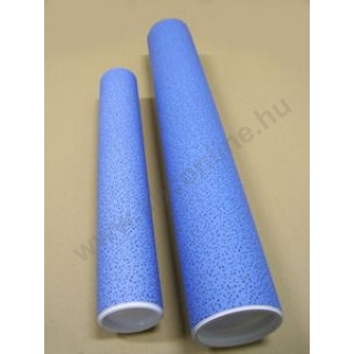 Okmányhenger 52x700mm kék HALAS papírkarton, műanyag kupakkal