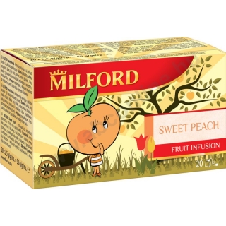 @Milford gyümölcs tea 20 filter, Őszibarack