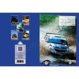 Füzet A5/32lap 27-32 kockás FŰZFŐI Rallysport hófehér belív