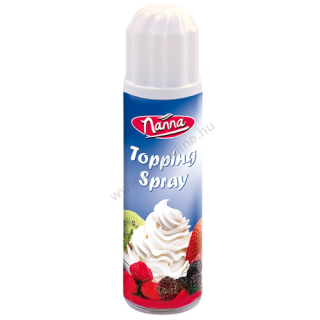 Nanna Topping növényi tejszínhab spray 250ml