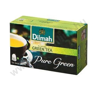 Dilmah zöld tea 20 filter, Pure green