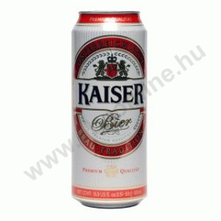Kaiser dobozos sör (4,2%) 0,5l