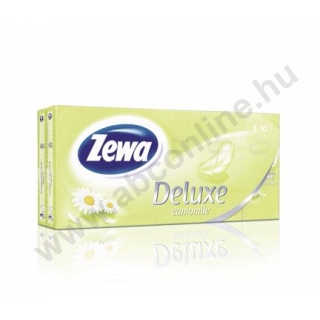 Zewa Deluxe papírzsebkendő 10x10db-os Kamilla
