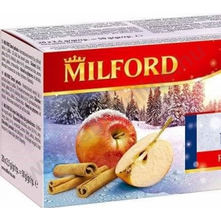 Milford gyümölcs tea 20 filter, Téli örömök (alma - fahéj)