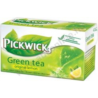 Pickwick zöld tea 20 filter, Citrom