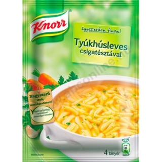 Knorr Egyszerûen finom! Leves 40g Tyúkhúsleves csigatésztával