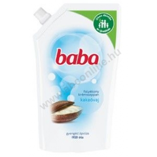 Baba folyékony szappan utántöltő 500ml Kakaóvaj