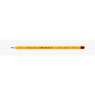 Ceruza F KOH-I-NOOR 1770 hatszögű, sárga, lakozott testű