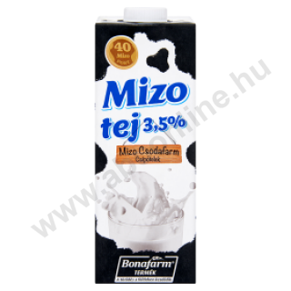Mizo tartós tej 3,5% 1l UHT