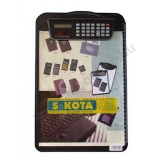 Felírótábla A4 SaKOTA EAA1119 fekete, vonalzós műanyag + számológéppel