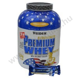 Premium Whey Protein Vanilla-Caramel 2, 3 kg, Weider