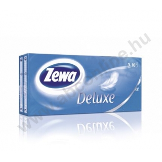 Zewa Deluxe papírzsebkendő 10x10db-os Normál