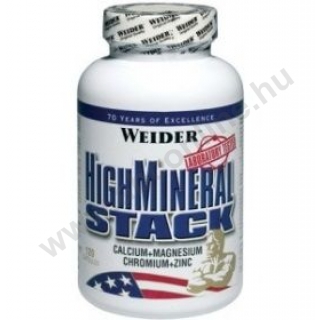High Mineral Stack  120 capsules, Weider