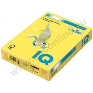 Másolópapír A4 IQ Color IG50 intenzív élénk sárga (500 lap, 80 g/m2)
