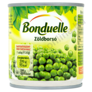 Bonduelle zsenge zöldborsó 200g/130g