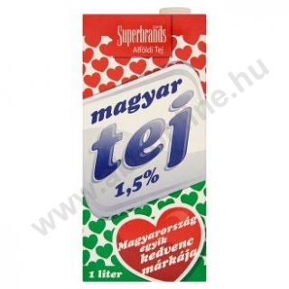 Magyar tartós tej 1,5% 1l UHT