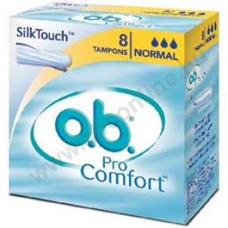 O.B Procomfort tampon 8db-os Normal