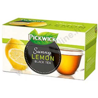 Pickwick fekete tea 20 filter, Citrom