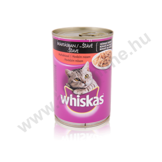 Whiskas konzerv macskaeledel 400 g marha