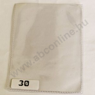 Bérlettok 9x12cm PVC átlátszó VOLÁN bérlettok (100 db/csomag)