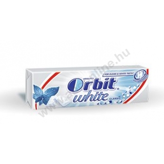 Orbit White classic cukormentes rágógumi 10db-os 14g
