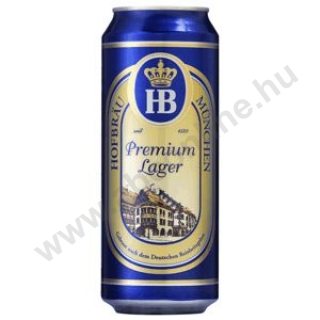 HB Hofbrau Lager dobozos sör (4%) 0,5l