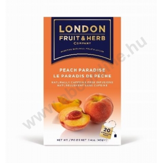 London gyümölcs tea 20 filter, Őszibarack