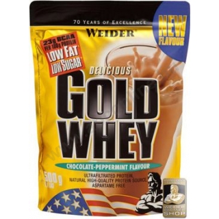 @Gold Whey Chocolate-Peppermint 500 g, Weider