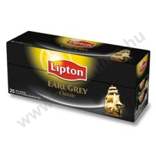 Lipton Earl Grey fekete tea 25 filter